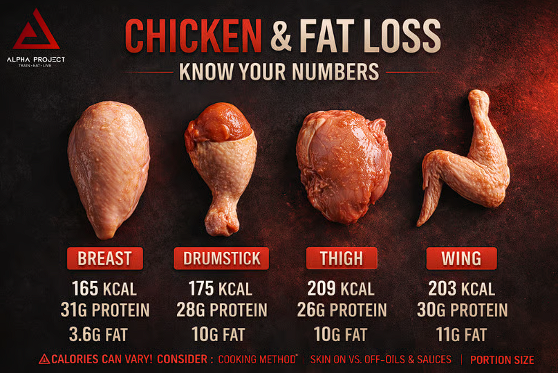 Chicken & Fat Loss – Understanding the Nutritional Differences